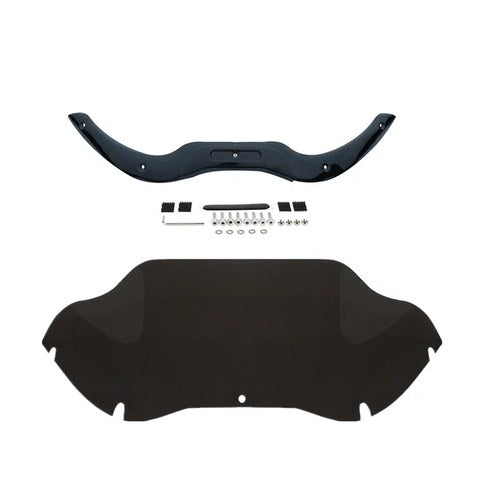 9.5'' Windshield Windscreen & Trim Fit For Harley Road Glide 2004-2013 2012 2011