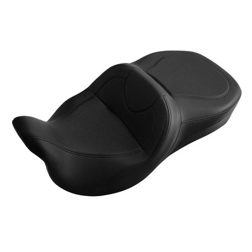 Driver & Passenger Seat Fit For Harley Touring Road Glide King 2009-2023 Black