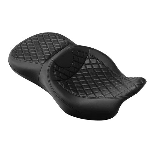 Rider Driver & Passenger Seat Fit for Harley Touring Road Electra Glide 09-23