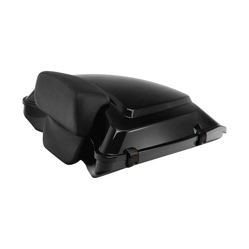 Black Razor Trunk Backrest Fit For Harley Touring Road King Electra Glide 14-26