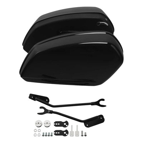 Vivid Black Hard Saddlebags Fit For Harley Low Rider ST 2022-2024 Fxrst 2022