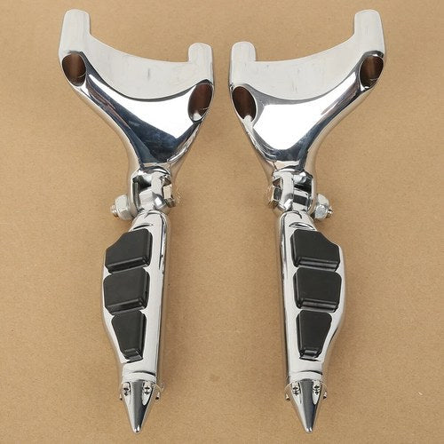 Rear Passenger Footpegs Footrests Fit For Harley Sportster XL 883 1200 2004-2013