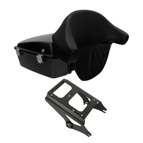 Razor Trunk Pad Two-Up Rack Fit For Harley Touring Road King Street Glide 09-13