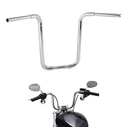 16" Rise Ape Hanger Bar 1-1/4" Handlebar Fit For Harley Sportster XL Flst Fxst