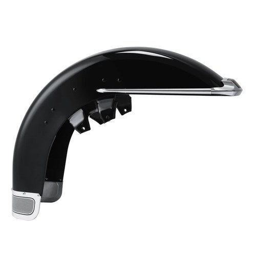 Black Front Fender Assembly Fit For Harley Electra Glide Road King 1989-2013 US
