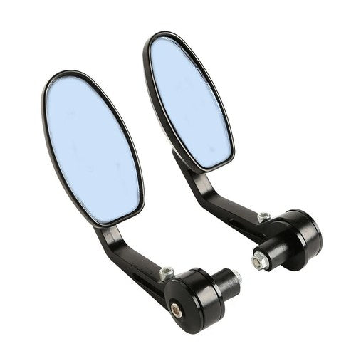 7/8" Motorcycle Handle Bar End Side Mirrors Fit For Fit Harley Davidson Chopper