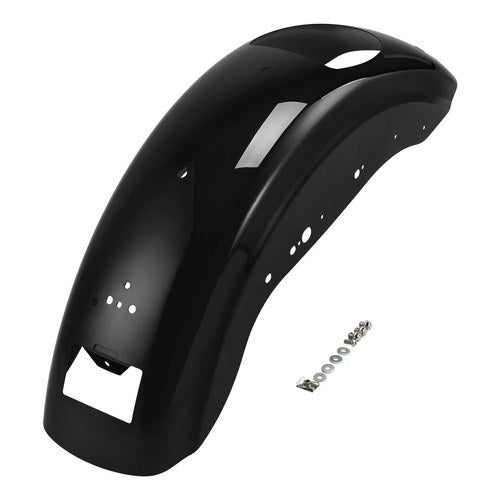 Vivid Black Rear Fender Fit For Harley Sportster XL 883 XL 1200 Custom 2007-2009