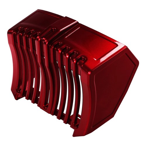 Oil Cooler Cover Fit For Harley Electra Road Glide King 17+ Velocity Red Sunglo