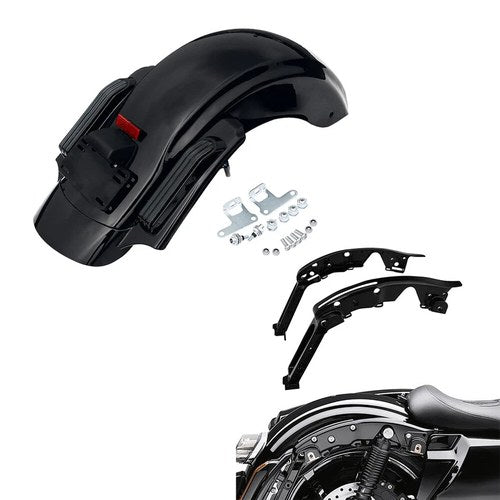 LED Rear Fender System & Support Bracket Kit Fit For Harley Touring 2014-2024