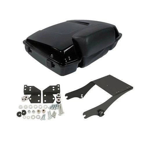 Razor Trunk Backrest Mount Docking Fit For Harley Touring Road Glide 1997-2008