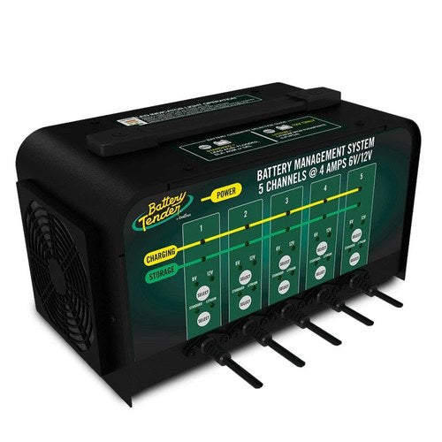 Battery Tender For 5 Bank 6V/12V 4A Selectable Battery Charger Part