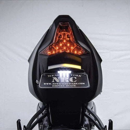 New Rage Cycles Fender Eliminator Kit with Load EQ for Kawasaki ZX-6R 2024-2025