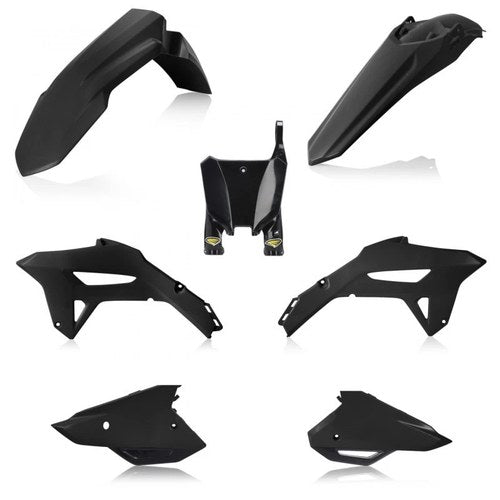 Cycra For 22+ Honda CRF250R 5-Piece Replica Body Kit – Black, Fits 2021-2024
