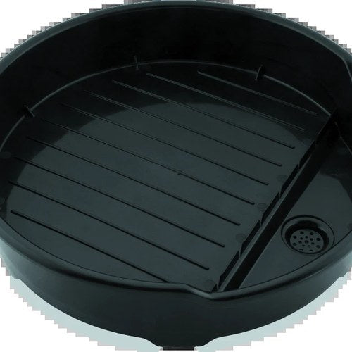 BikeMaster For 55-Gallon Drum Drain Container Cover With Built-In Debris Catcher