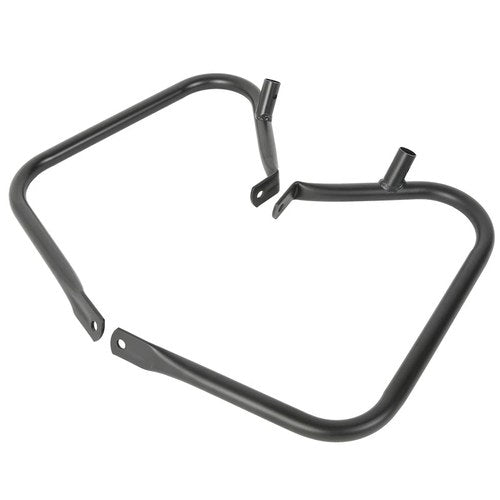 Black Saddlebags Bracket Guard Fit For Harley Touring Street Road Glide 97-2013