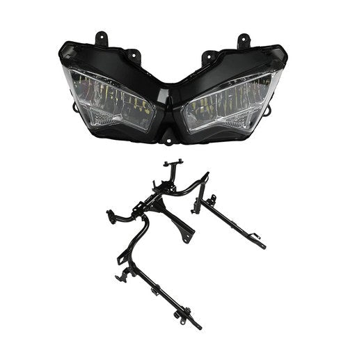 Front Headlight & Fairing Stay Bracket Fit For Kawasaki ZX-4R/4RR 2023-2026