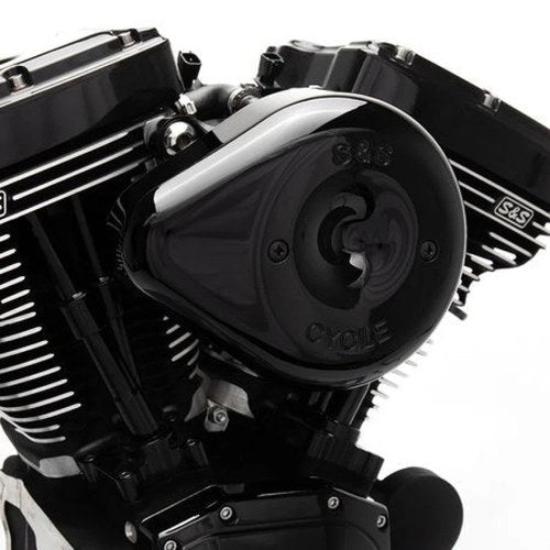 S&S Cycle For 08-17 Touring & 16-17 Softails Stealth Air Cleaner Kit With Black