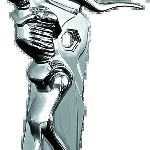 Kuryakyn Zombie Front Shift Arm Cover For 82-16 Touring – Chrome Finish