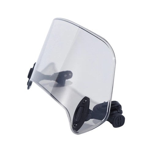 Motorcycle Smoke Windshield Universal Adjustable Extension Clip Wind Deflector