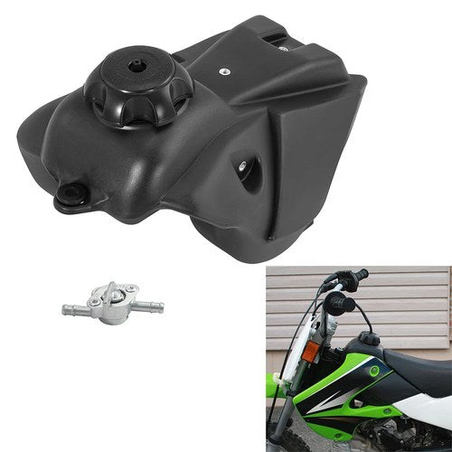 Fuel Gas Tank & Cap Fit For Suzuki RM65 DRZ110 03-05 Kawasaki KLX110 KX-65 02-08