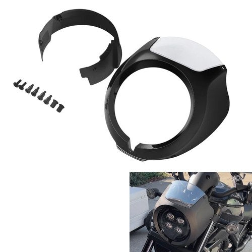 Vivid Black Headlight Fairing Windshield Fit For Honda Rebel CMX1100 2021-2025