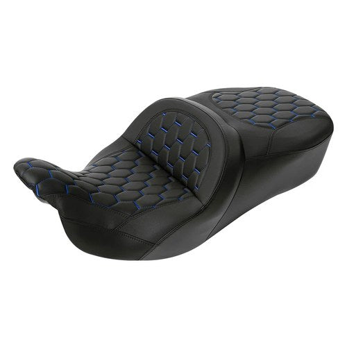 Two Up Driver Passenger Seat Fit For Harley Touring Electra Road Glide 2009-23