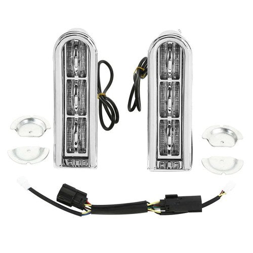 LED Inserts Saddlebag Support Light Fit For Harley Electra Road Glide 14-2025