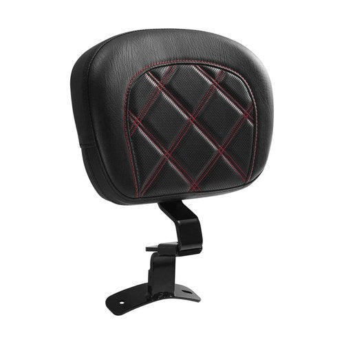 Rider Driver Backrest Pad Fit For Harley Touring Road King Street Glide 2009-23
