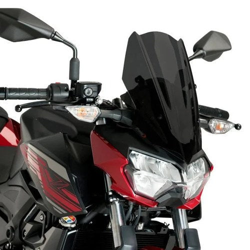 For Kawasaki Z400 2019 Puig 3548F Naked Windshield