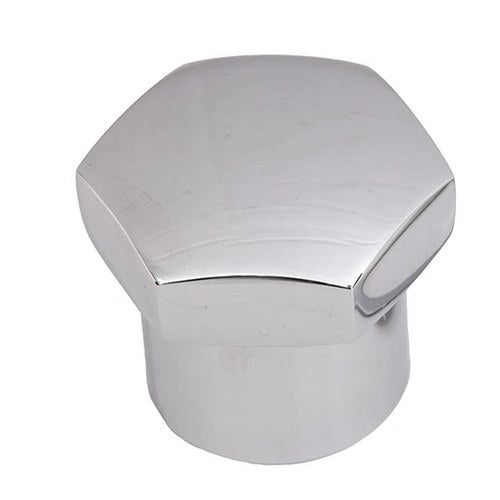 Chrome Domed Triple Tree Fork Stem Nut for Harley-Davidson