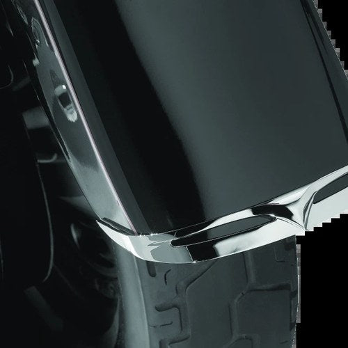 Kuryakyn Fender Tip Front Leading For Edge 90-17 Fat Boy Models Chrome