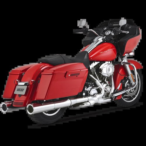 Vance & Hines For HD Dresser 17-22 Hi-Output S/O Chrome Slip-On Exhaust
