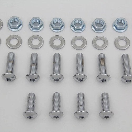 Colony Rear Fender Strut Bolt Kit Chrome - Part 2044-26