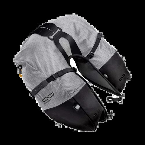 Giant Loop Coyote Saddlebag 39L Gray for Powersports Vehicles CSB25-G