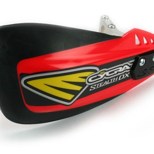 Cycra Stealth DX Handguards - Red for Off-Road Motorcycles and Powersports