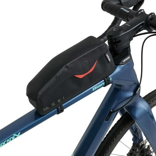 Uswe Top Tube Bag Magnetic Black for Cycling and Powersports