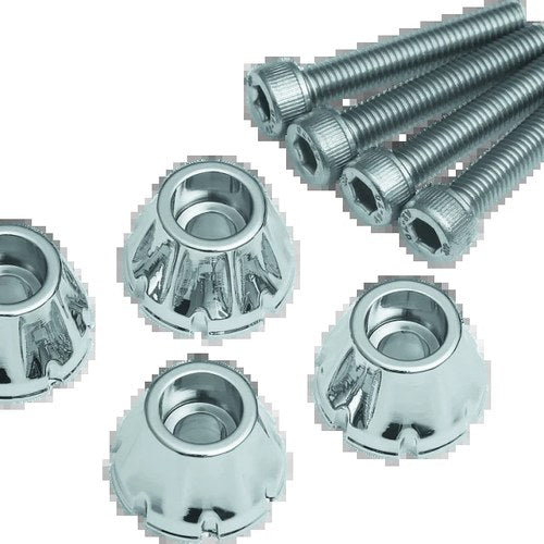 Kuryakyn Windshield Screws for Harley Davidson Fltr Models – Chrome & Black