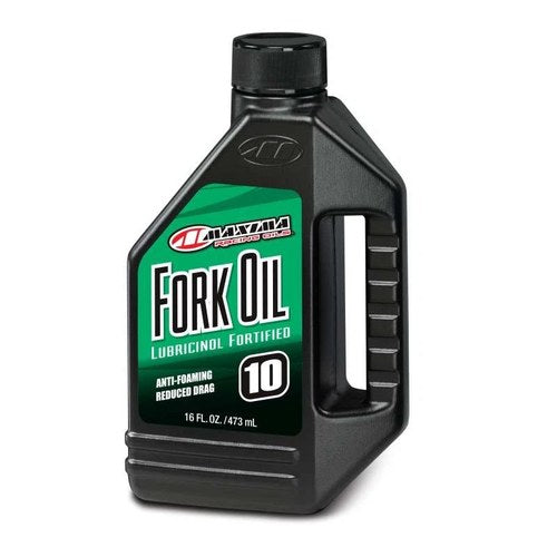 Maxima Fork Oil Standard Hydraulic 10W - 1 Quart for Powersports