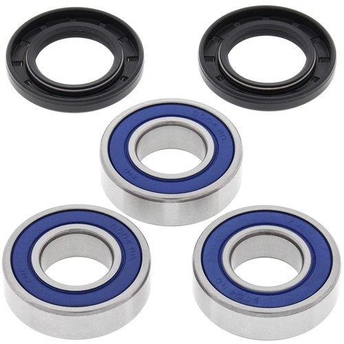Kawasaki KX125, 1997-2002, Rear Wheel Bearings and Seals - KX 125