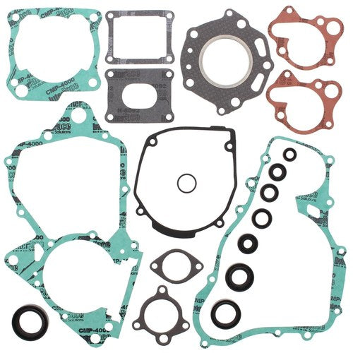Honda CR125R, 1984-1985, Complete/Full Gasket Set with Seals - CR 125/CR125