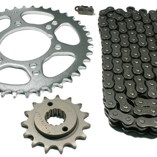 Kawasaki Ninja ZX6RR, 2003-2004, O-Ring Chain and Sprocket Set - ZX-6RR, 600
