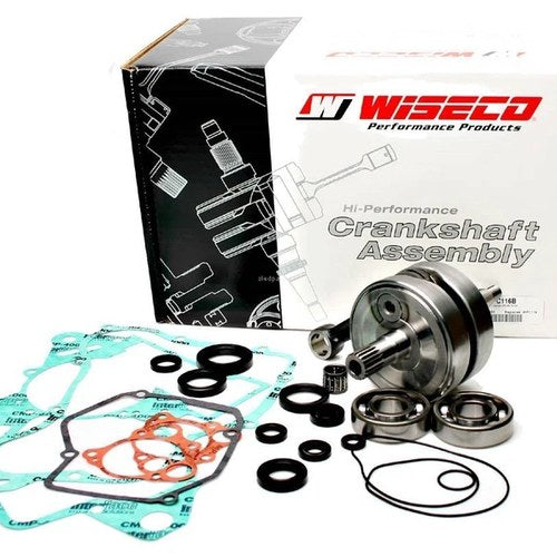 Yamaha YZ80, 1993-2001 Wiseco Crankshaft, Gaskets and Crank Bearings - YZ 80