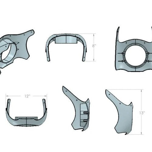 Burly Brand For Outlaw Fairing