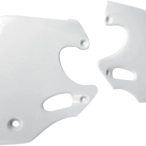 UFO Radiator Shrouds White HO02653041 for Honda CR250R 2-Stroke/CR125R