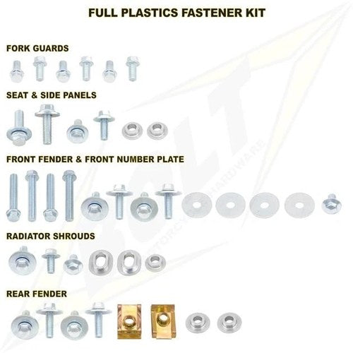 Bolt Bodywork Fastener Kit for Yamaha YZ85