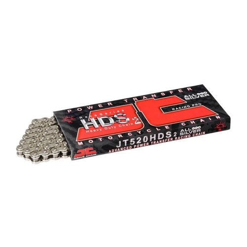 JT 520 Hds Super Heavy-Duty Chain 120 Links Nickel