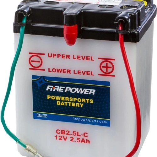 Wps Fire Power CB2.5L-C Battery #CB2.5L-C Honda MB-5 50 1982