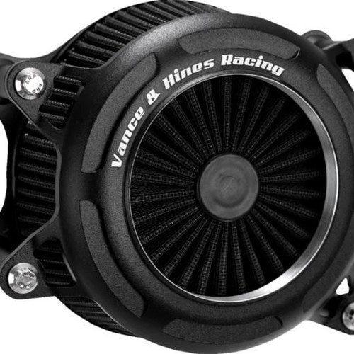 Vance & Hines VO2 Onyx Air Cleaner Kit Black #41112 Harley Davidson Sportster