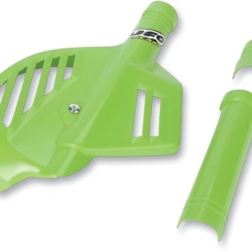 UFO Disc Cover Front KX Green for Kawasaki KDX200 1995-2006 for Kawasaki KDX200