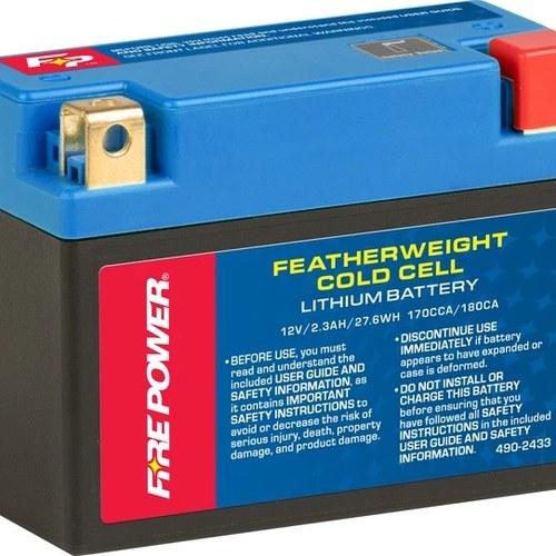 Fire Power HJ12L-FPZ Featherweight Cold Cell Lithium Battery for Honda